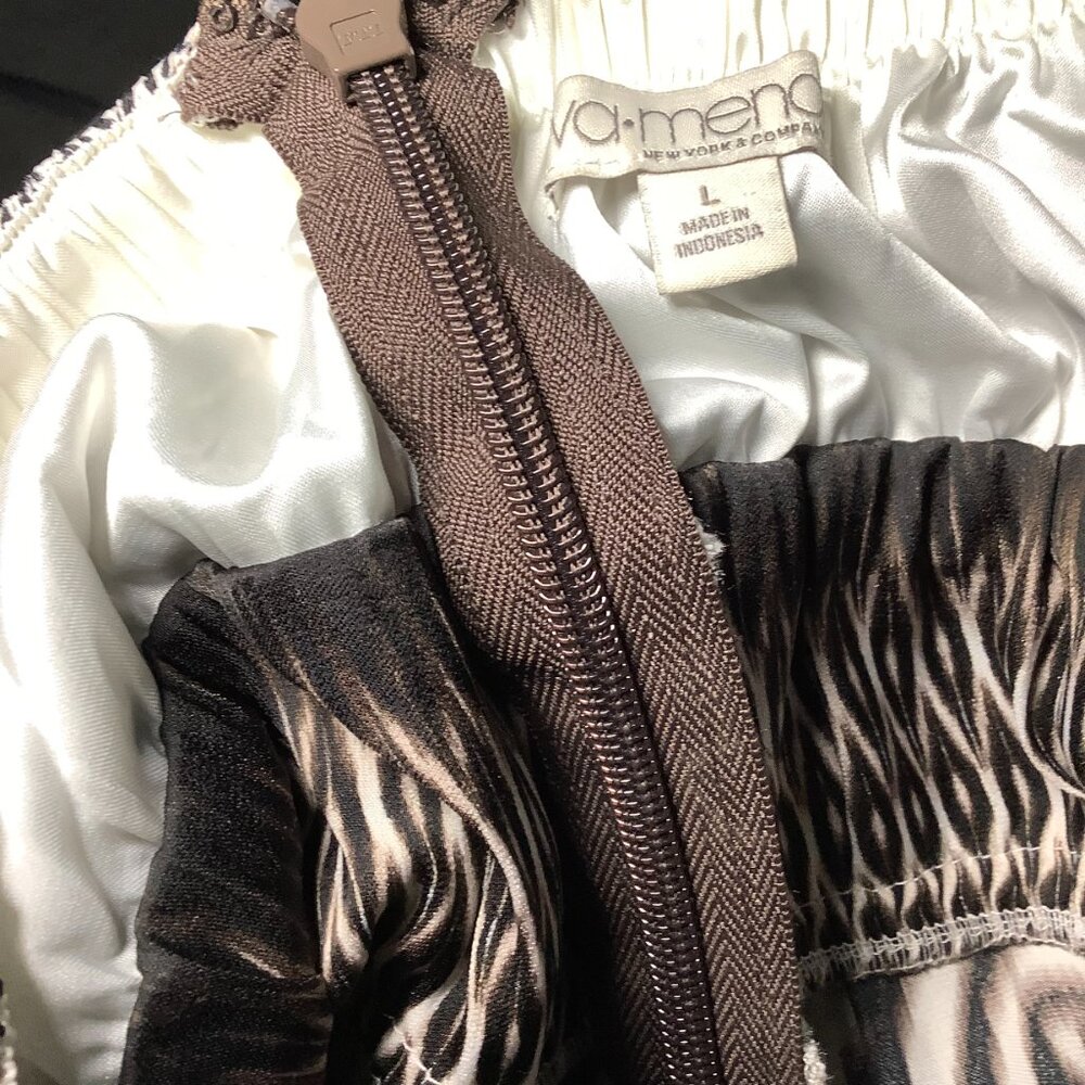 Eve Mendes zebra wild maxi dress - Picture 6 of 7